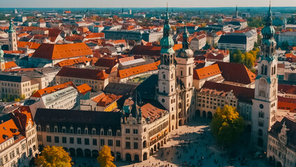 Naklejka premium Amazing Munich Germany