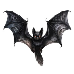 Bat cosmic fantasy animal cartoon isolated whitebackground 16:9