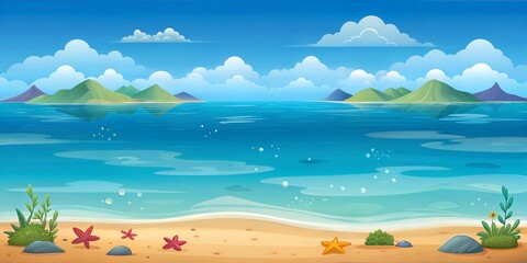 Obraz premium sea background