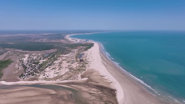 Flying Over The Coast Of Murundava In Madagascar, Aerial View