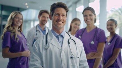 The Medical Team Smiling