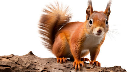 Squirrel Portraits transparent background.