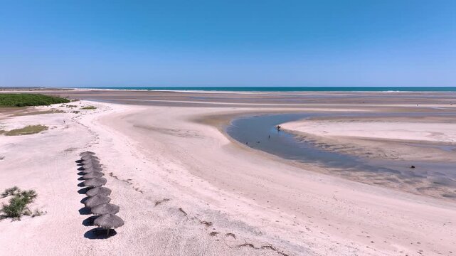 Flying Over The Coast Of Murundava In Madagascar, Aerial View