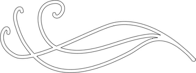 Decorative border set, wedding, floral, invitation, greeting