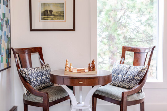 table and chairs