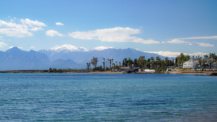 coast within the city of Antalya, Turkey