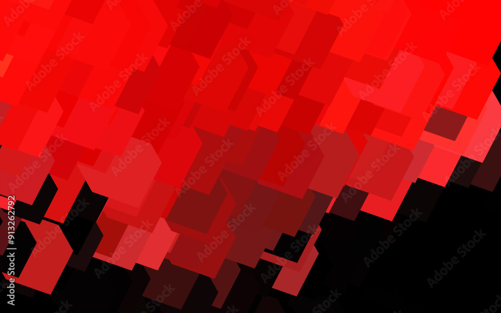 Poster dark red vector texture in rectangular style.