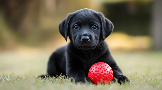 black labrador puppy