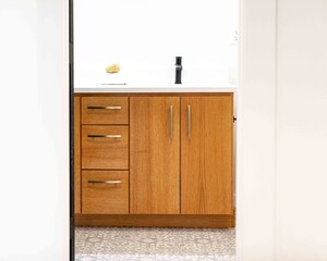 modern bathroom vanity