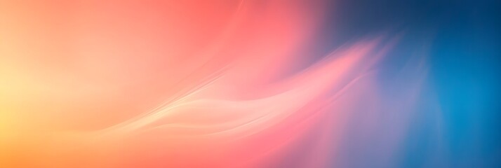 Abstract blurred gradient background colours with dynamic effect
