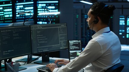 Data center agent providing logistics support to businesses and overseeing infrastructure. Server...
