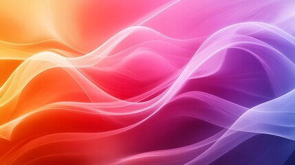 High Saturated Color Abstract Wave Background