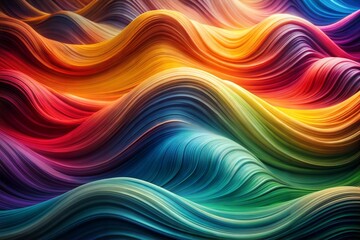 Colorful waves background.