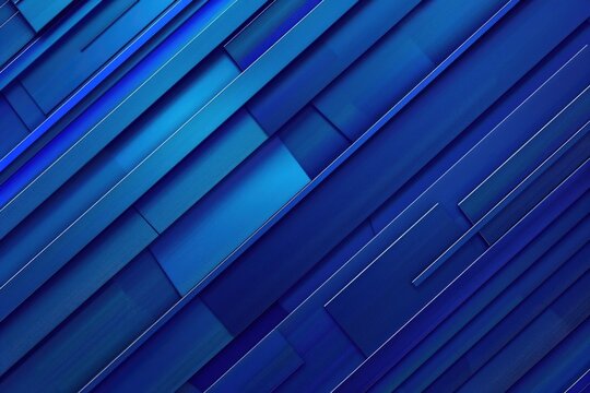 Close-up view of a blue wall with parallel lines and textured surface