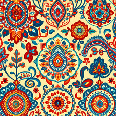 pattern with flowers seamless floral pattern
