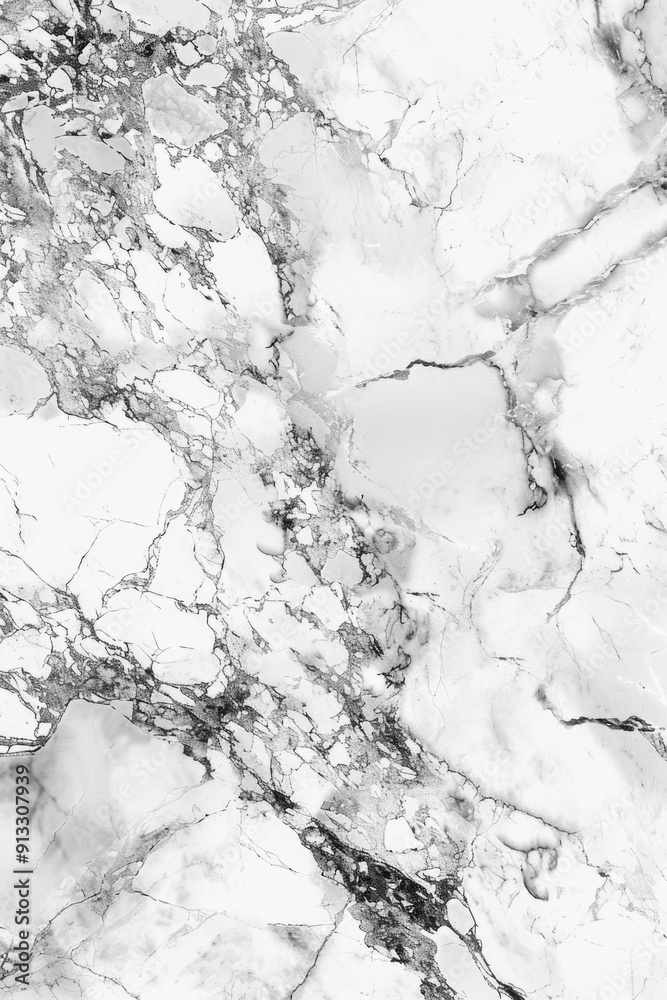 Poster a close-up image of a marble surface in monochrome