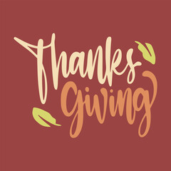 Thanksgiving day lettering collection. Celebration thanksiving greeting. Typography and lettering