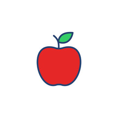 Apple icon vector. Apple vector icon. apple symbols for your web design.