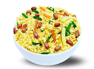 Sweet Nimko (chewra) in Bowl