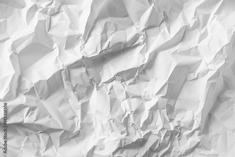 Poster a close-up shot of a blank sheet of white paper, ideal for use in presentations, reports, and other 