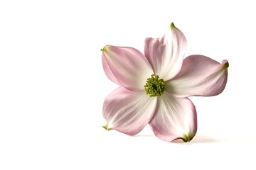 Fototapeta premium pink flower isolated