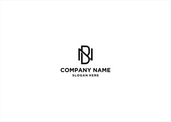 Letter NB Logo Design Concept