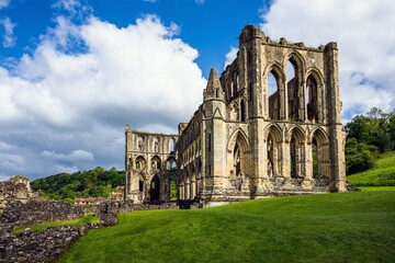 Rievaulx Abbey, North York Moors National Park, North Yorkshire, England