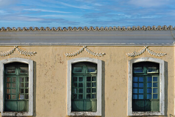 Colonial house at São Cristóvão City, built in XVII century at Sao Cristovao city, the 4th...