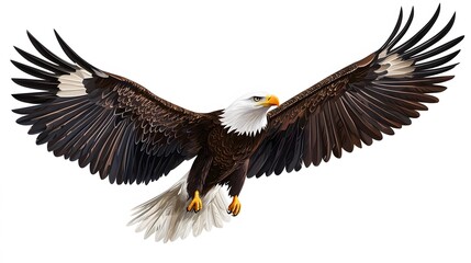 Obraz premium american bald eagle