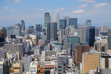 名古屋都心部の街並み
