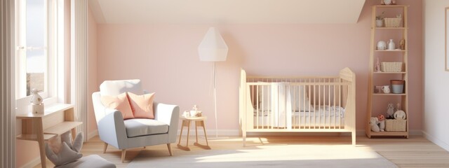 Dreamy sanctuary - design of teenager children's room in pastel colours, featuring bedroom that exudes cosiness, comfort, beauty, creativity, creating inviting, imaginative space little ones to enjoy.