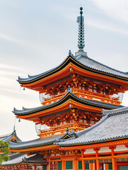 Obraz premium Eastern Nature and Asian Palace 