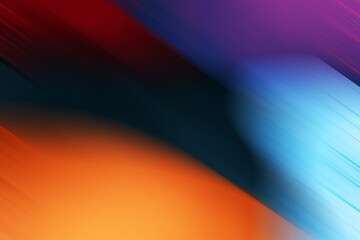 Bright colored blurred brushstrokes as multicolored flashes for an abstract background. Toned.