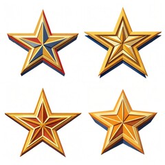Obraz premium set of stars