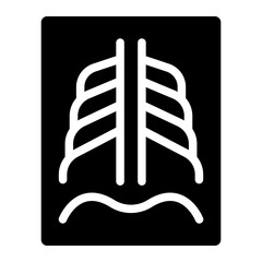 X-ray examination icon
