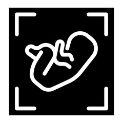 Ultrasound Pregnancy Icon