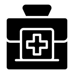 Medical kit icon