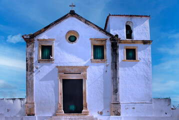 Rosário Our Lady church, built in XVII century at São Cristovão City, the 4th oldest city in Brazil, Sergipe, 2018