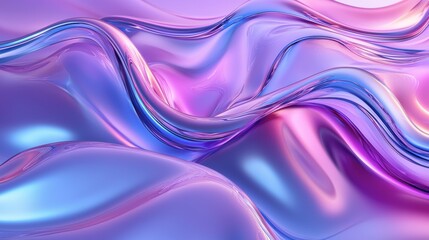 Obraz premium A purple wave with a blue background