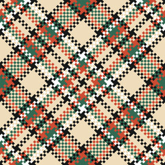 Plaids Pattern Seamless. Classic Scottish Tartan Design. Template for Design Ornament. Seamless Fabric Texture.