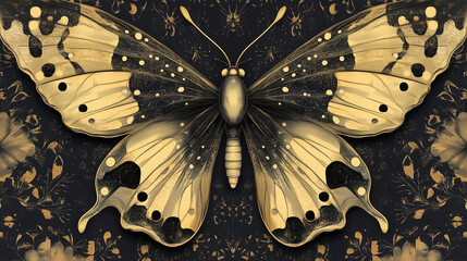 Abstract Repeating Patterns Inspired by Intricate Butterfly Wings