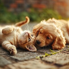 Furry Friends: A Bond Beyond Species