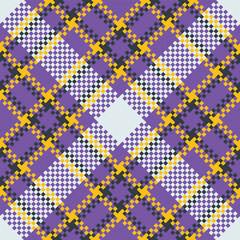 Plaid Pattern Seamless. Classic Plaid Tartan Template for Design Ornament. Seamless Fabric Texture.