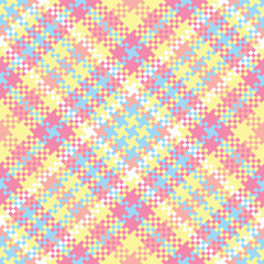 Plaid Pattern Seamless. Tartan Plaid Vector Seamless Pattern. Seamless Tartan Illustration Vector Set for Scarf, Blanket, Other Modern Spring Summer Autumn Winter Holiday Fabric Print.