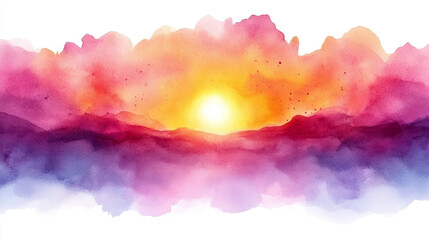 watercolor painting with flowing colors and soft textures, creating a dynamic and artistic backdrop with expressive swirls and hues