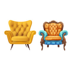 PNG Image of A sofa furniture