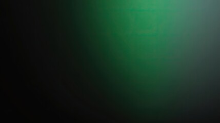 Obraz premium Abstract Green and Black Gradient Background.