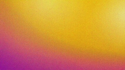 Fototapeta premium yellow grainy gradient abstract background, noise texture effect, banner poster header design
