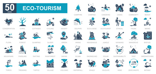 Eco-Tourism iconset