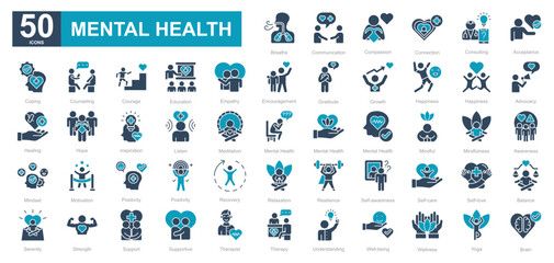 Mental Health iconset